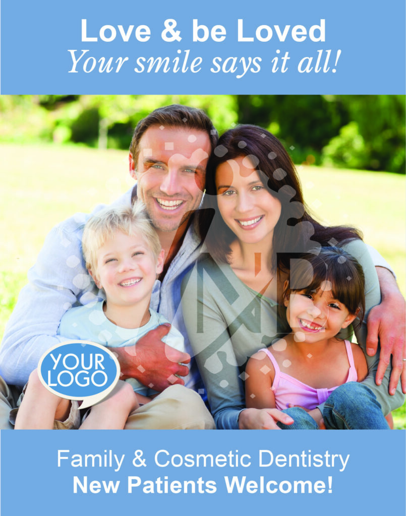 Family & Cosmetic dental poster